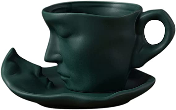 face kissing cup