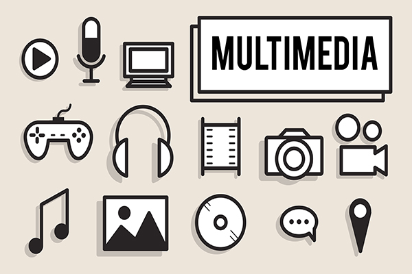 types of multimedia content